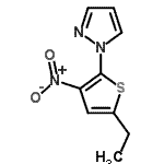 CAS#: 501443-59-0, 1-(5-Ethyl-3-Nitro-2-Thienyl)-1H-Pyrazole