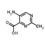 CAS#: 501662-73-3, 5-Amino-2-Methyl-4-Pyrimidinecarboxylic Acid