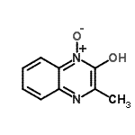 CAS 登录号：502142-62-3， 3-甲基-2-喹喔啉醇1-氧化物