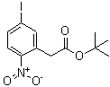 CAS 登录号：502481-69-8， (5-碘-2-硝基苯基)乙酸叔丁酯