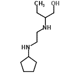 CAS 登录号：502487-77-6， 2-{[2-(环戊基氨基)乙基]氨基}-1-丁醇