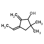 CAS#: 502497-12-3, (4Z)-4-Ethylidene-2,2-Dimethyl-5-Methylenecyclopentanol