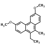 CAS#: 5025-37-6, 9-Ethyl-3,6-Dimethoxy-10-Methylphenanthrene