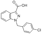 CAS#: 50264-86-3, 1-(4-Chlorobenzyl)-1H-Indazole-3-Carboxylic Acid