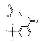 CAS 登录号：502650-98-8， 5-氧代-5-[3-(三氟甲基)苯基]戊酸