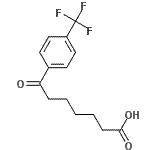 CAS 登录号：502651-46-9， 7-氧代-7-[4-(三氟甲基)苯基]庚酸