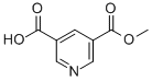 CAS 登录号：5027-65-6， 3,5-吡啶二甲酸 3-甲酯