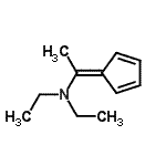 CAS 登录号：502916-07-6， 1-(2,4-环戊二烯-1-亚基)-N,N-二乙基乙胺