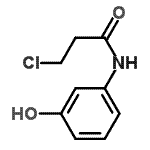 CAS#: 50297-40-0, 3-Chloro-N-(3-Hydroxyphenyl)Propanamide