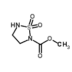 CAS#: 503310-57-4, Methyl 1,2,5-Thiadiazolidine-2-Carboxylate 1,1-Dioxide