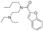 CAS 登录号：50341-80-5， N-丁基-N-[2-(二乙基氨基)乙基]-2-苯并呋喃甲酰胺