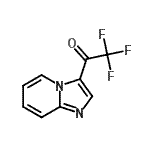CAS 登录号：503540-28-1， 2,2,2-三氟-1-(咪唑并[1,2-a]吡啶-3-基)乙酮