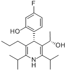 CAS 登录号：503610-14-8， (aS,4S)-4-(4-氟-2-羟基苯基)-alpha-甲基-2,6-二(1-甲基乙基)-5-丙基-3-吡啶甲醇