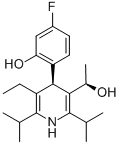 CAS#: 503610-16-0, (aR,4R)-5-Ethyl-4-(4-Fluoro-2-Hydroxyphenyl)-alpha-Methyl-2,6-Bis(1-Methylethyl)-3-Pyridinemethanol