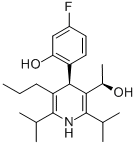CAS 登录号：503610-18-2， (aR,4R)-4-(4-氟-2-羟基苯基)-alpha-甲基-2,6-二(1-甲基乙基)-5-丙基-3-吡啶甲醇