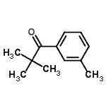 CAS#: 50390-49-3, 2,2-Dimethyl-1-(M-Tolyl)Propan-1-One