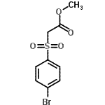 CAS#: 50397-65-4, Methyl [(4-Bromophenyl)Sulfonyl]Acetate