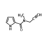 CAS#: 504434-16-6, N-Methyl-N-(2-Propyn-1-Yl)-1H-Pyrrole-2-Carboxamide