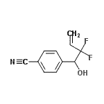 CAS#: 505068-78-0, 4-(2,2-Difluoro-1-Hydroxy-3-Buten-1-Yl)Benzonitrile