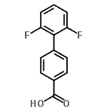 CAS 登录号：505082-79-1， 2',6'-二氟-4-联苯基羧酸
