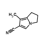 CAS#: 505097-52-9, 7-Methyl-2,3-Dihydro-1H-Pyrrolizine-6-Carbonitrile