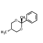 CAS#: 50535-12-1, cis-2,5-Dimethyl-2-Phenyl-1,3-Dioxane
