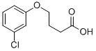 CAS 登录号：5057-51-2， 4-(3-氯-苯氧基)丁酸