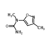 CAS#: 50589-85-0, 1-Methyl-1-(3-Methyl-1,2-Oxazol-5-Yl)Urea