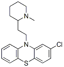 CAS 登录号：5060-56-0， 2-氯-10-[2-(1-甲基-2-哌啶基)乙基]-10H-吩噻嗪