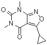 CAS#: 506437-25-8, 3-Cyclopropyl-5,7-Dimethyl[1,2]Oxazolo[3,4-d]Pyrimidine-4,6(5H,7H)-Dione