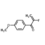 CAS 登录号：506437-43-0， 2-氟-1-(4-甲氧基苯基)-2-丙烯-1-酮