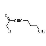 CAS 登录号：50655-40-8， 1-氯-3-辛炔-2-酮
