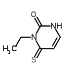 CAS 登录号：50680-83-6， 3-乙基-4-硫代-3,4-二氢-2(1H)-嘧啶酮