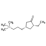 CAS#: 507235-62-3, (2R,4S)-2-Ethyl-4-[3-(Trimethylsilyl)Propyl]Cyclopentanone