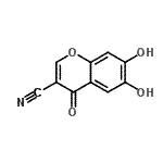 CAS#: 50743-44-7, 6,7-Dihydroxy-4-Oxo-4H-Chromene-3-Carbonitrile