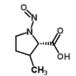 CAS#: 507453-81-8, 3-Methyl-1-Nitroso-L-Proline
