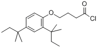 CAS 登录号：50772-29-7， 4-[2,4-二(1,1-二甲基丙基)苯氧基]-丁酰氯