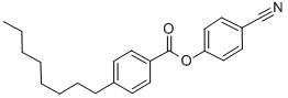 CAS 登录号：50793-86-7， 4-氰基苯基 4-辛基苯甲酸酯