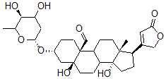 CAS 登录号：508-76-9， 黄麻属甙