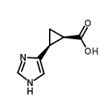 CAS#: 508217-13-8, (1R,2S)-2-(1H-Imidazol-4-Yl)Cyclopropanecarboxylic Acid