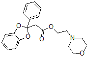 CAS 登录号：50836-05-0， 2-吗啉基乙基 2-苯基-1,3-苯并二氧戊环-2-乙酸酯