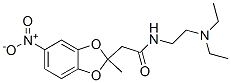 CAS#: 50836-11-8, N-(2-Diethylaminoethyl)-2-Methyl-5-Nitro-1,3-Benzodioxole-2-Acetamide