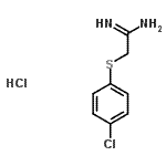 CAS 登录号：50837-20-2， (1Z)-2-[(4-氯苯基)硫基]乙脒盐酸盐(1:1)