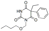 CAS 登录号:50884-84-9, 1-(丁氧基甲基)-5-乙基-5-苯基巴比妥酸