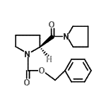 CAS 登录号：50888-84-1， 苄基(2S)-2-(1-吡咯烷基羰基)-1-吡咯烷羧酸酯