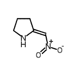 CAS 登录号：50901-58-1， (2Z)-2-(硝基甲基烯)吡咯烷