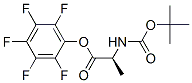 CAS 登录号：50903-48-5， 叔丁氧羰基丙氨酸五氟苯基酯
