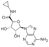 CAS 登录号：50908-62-8， 5'-(N-环丙基)甲酰氨基腺苷