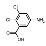 CAS 登录号：50917-32-3， 5-氨基-2,3-二氯苯甲酸