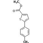 CAS 登录号：50971-49-8， 甲基5-(4-甲基苯基)-2-噻吩羧酸酯